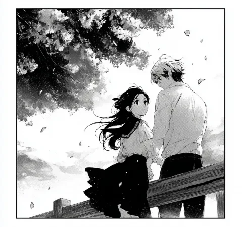 科幻漫画题材的代表画面，展现未来科技世界